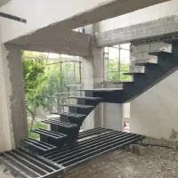 پله گرد پله دکوراتیو پله آهنی پله فلزی پله تک شاسی|مصالح و تجهیزات ساختمان|مشهد, گرجی علیا|دیوار