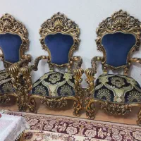 مبل سلطنتی استیل پارچه ترک|مبلمان خانگی و میز عسلی|لاهیجان, شقایق|دیوار