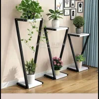 تولید و فروش عمده استند گلدان فلز MDF