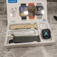 ساعت هوشمند طرح اپل با ایرپاد و ۵عدد بند زیبا|ساعت|تبریز, |دیوار