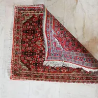 قالیچه دست بافت قدیمی|فرش|آمل, |دیوار