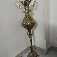 گلدان برنجی|گل مصنوعی|گلستان (تهران), |دیوار