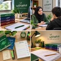 مشاوره تحصیلی و کنکور  کلاس های رفع اشکال و تست