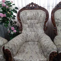 مبلمان ۹ نفره سلطنتی و کلاسیک|مبلمان خانگی و میز عسلی|مشهد, شاهد (شهرک غرب)|دیوار