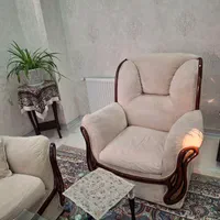 مبل راحتی 7 نفره همراه جلو مبلی و 3 سایز میز عسلی|مبلمان خانگی و میز عسلی|تهران, صاحب الزمان|دیوار