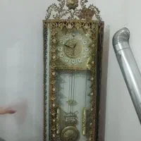 ساعت و بوفه برنز