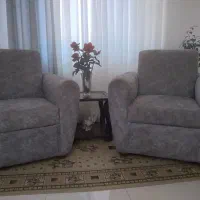 مبل راحتی ۷ نفره کاملا سالم|مبلمان خانگی و میز عسلی|سنگر, |دیوار