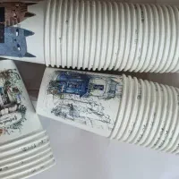 لیوان کاغذی|ظروف نگهدارنده، پلاستیکی، یک‌بارمصرف|کرج, پیشاهنگی|دیوار