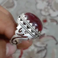 انگشتر نقره یاقوت مردانه|جواهرات|ورامین, شهرک مدرس|دیوار