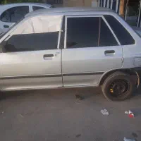 پراید صبا نقره ای