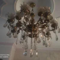 لوستر 8شاخه 16لامپ سالم|لوستر و چراغ آویز|پاکدشت, پاکدشت (مامازند)|دیوار