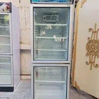 چخچال و فریزر درب شیشه ای زیمان