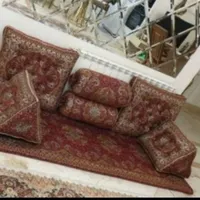 شاهنشین پشتی وست کامل ترمه سنتی|پشتی|رشت, توشیبا|دیوار
