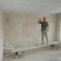 گچ کاری(سفید کاری دیوار و گچ خاک)