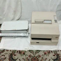 پرینتر ژاپنی اپسون و ترازو قدیمی سوئدی