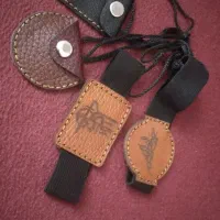 بازوبند و گردنی چرم