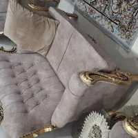 مبل راحتی ۲ نفره کارکرده