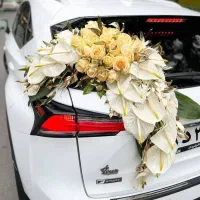 گل آرایی ماشین عروس دسته گل در محل|خدمات پذیرایی، مراسم|تهران, آهنگ|دیوار