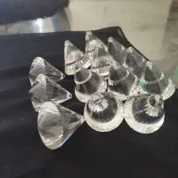 گوی الماسی مخروطی وگردنمره 40 کریستال نمره 16و14|لوستر و چراغ آویز|پردیس, فاز ۱|دیوار