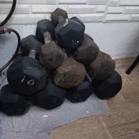 دمبل بدونه روکش|تجهیزات ورزشی|رشت, خرسندی|دیوار