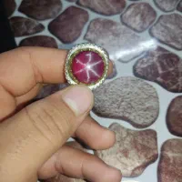 انگشتر نقره یاقوت استار