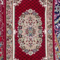 ۶ پشتی پنبه با قالیچه