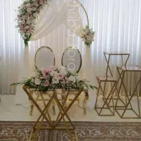 گل ارایی به همراه سفره عقدوبادکنک ارایی