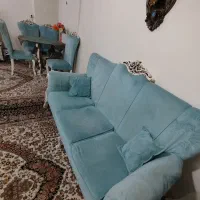 مبلمان 7نفره به همراه نهارخوری4نفره|مبلمان خانگی و میز عسلی|تهران, قصر فیروزه ۲|دیوار