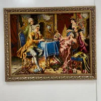 تابلو فرش ابریشم