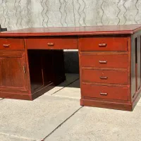 میز سه تیکه تمام چوب محکم و قدیمی