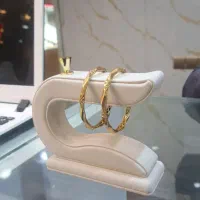 دستبند بدون اجرت مدل اینه لبه دار