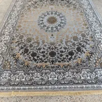 فرش نقشه اشرف نقره ای ۱۲ - ۹ - ۶ متری نو|فرش|بم, |دیوار