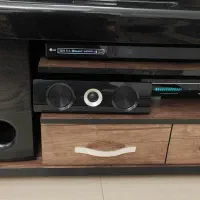 ال ای دی سونی با میز و سینمای خانواده|تلویزیون و پروژکتور|قزوین, |دیوار