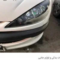 چراغ جلو ۲۰۶ موتور دار داخل مشکی فرمون اسپرت