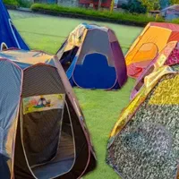 چادر مسافرتی فنری ضد پشه و حشرات