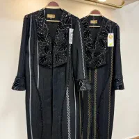 مانتو ژاکاردملیسا تودوزی مخمل|لباس|کنگاور, |دیوار