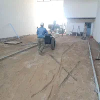 بتن ریزی دستگاه خلاطه