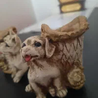 دکور کوچیک سگ برای خونه روی اوپن و میز تلویزیون|مجسمه، تندیس، ماکت|تهران, شهرک آزادی|دیوار