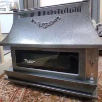 بخاری گازی در حد نو طرح شومینه بزرگ پلار