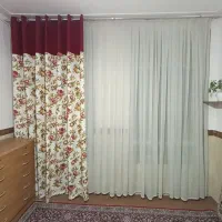 پرده پذیرایی همراه شنل پانچ