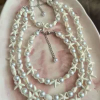 با گردنبند های صدفی ستاره‌دریایی تابستونی خاص باش