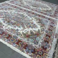 فرش دستباف (بساک)جفت خطیبی تبریز ۳۵ رج|فرش|مشکیندشت, |دیوار