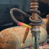 قلیون تنه سرخ ابندی سیب نخلو فاخر