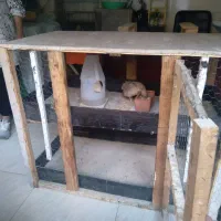 َقفس جفت کنی بزرگ ۲ طبقه|لوازم جانبی حیوانات|باغستان, |دیوار