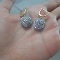 گوشواره طلا (کاملا نو)|جواهرات|زنجان, |دیوار