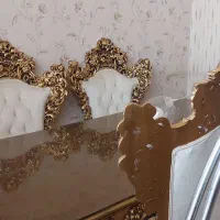 سرویس مبل و میز ناهار خوری سلطنتی|مبلمان خانگی و میز عسلی|شوشتر, |دیوار