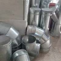 فروش کانال گالوانیزه گرد - در حد نو