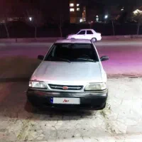 پراید مدل 85 نقره‌ای