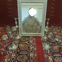 آینه شمعدان آینه شمدان عتیقه نو
