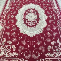 ۲ فرش ماشینی نگین مشهد ۱۵۰۰ شانه ۱۲ متری(درجه یک)|فرش|خمینی‌شهر, |دیوار